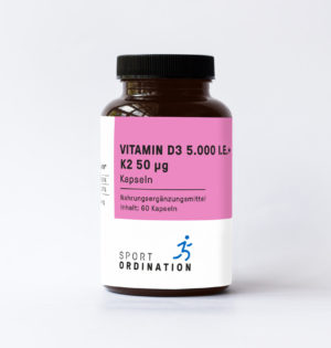 Vitamin D3 5.000 I.E. + K2 50µg Kapseln
