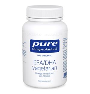 Pure – EPA/DHA vegetarian Omega-3-Fettsäuren aus Algenöl 60 Stück